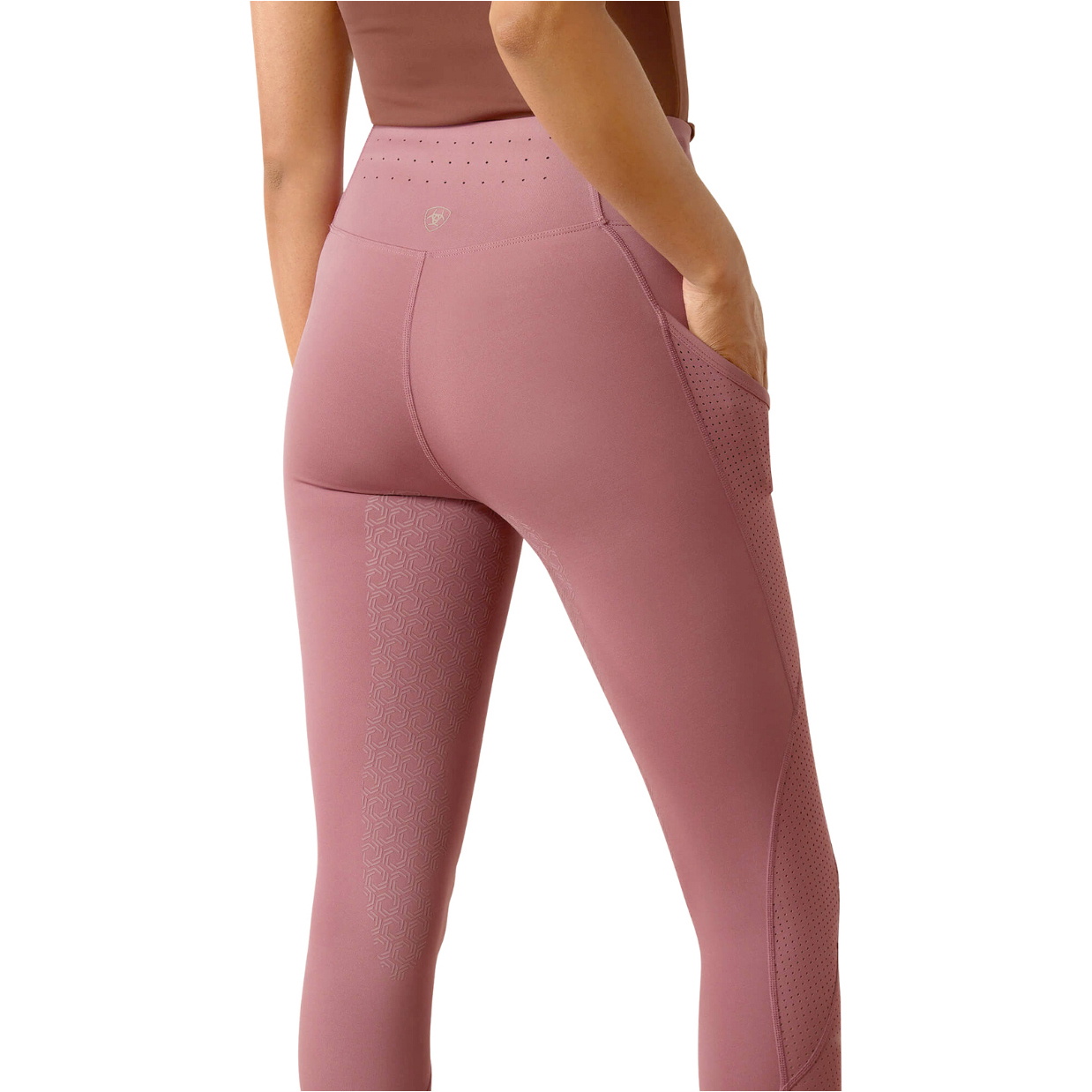 Ariat Womens Breathe Eos Half Grip Tights 10054930 - Tulipwood